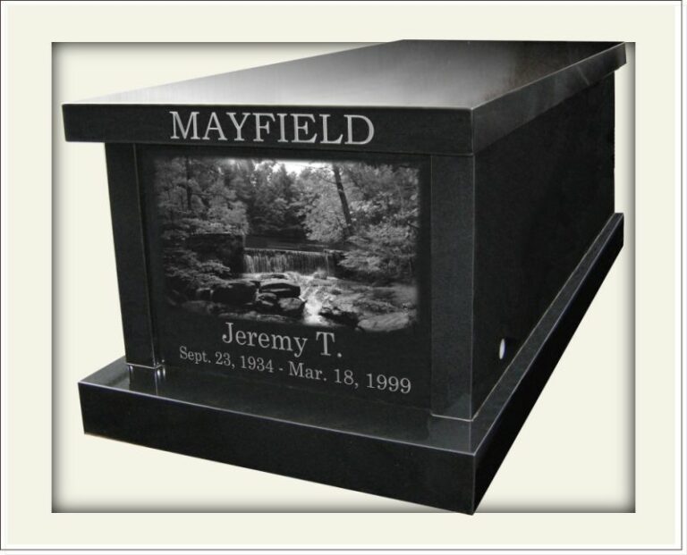Custom Etching Toler Monuments